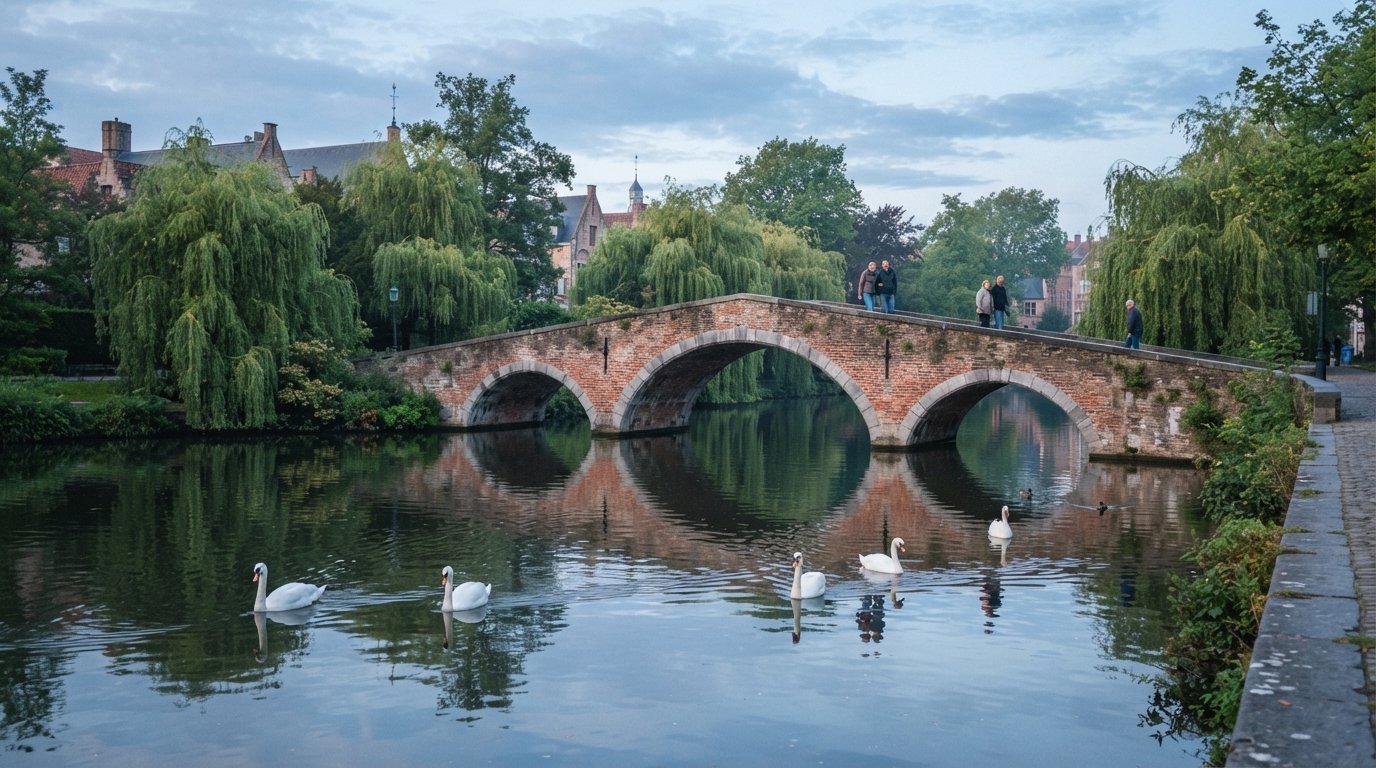 Minnewater & Begijnhof, Bruges: where the city goes quiet