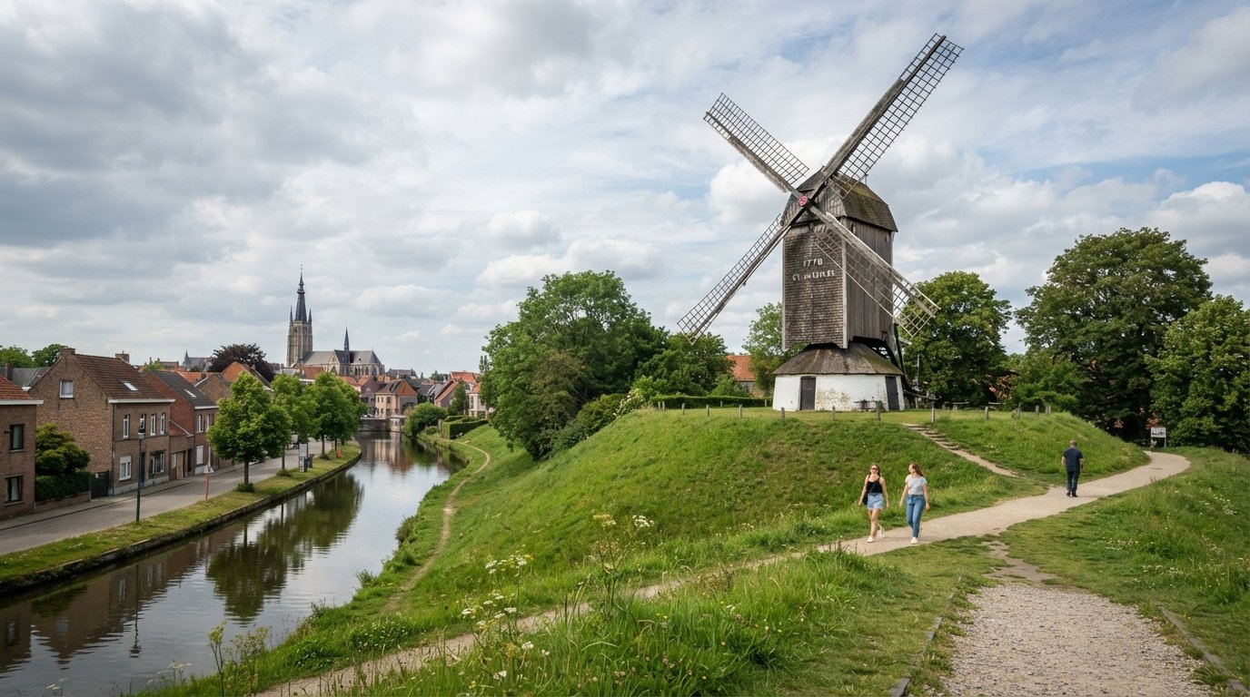 Sint-Anna, Bruges: the quiet quarter beyond the coach parties